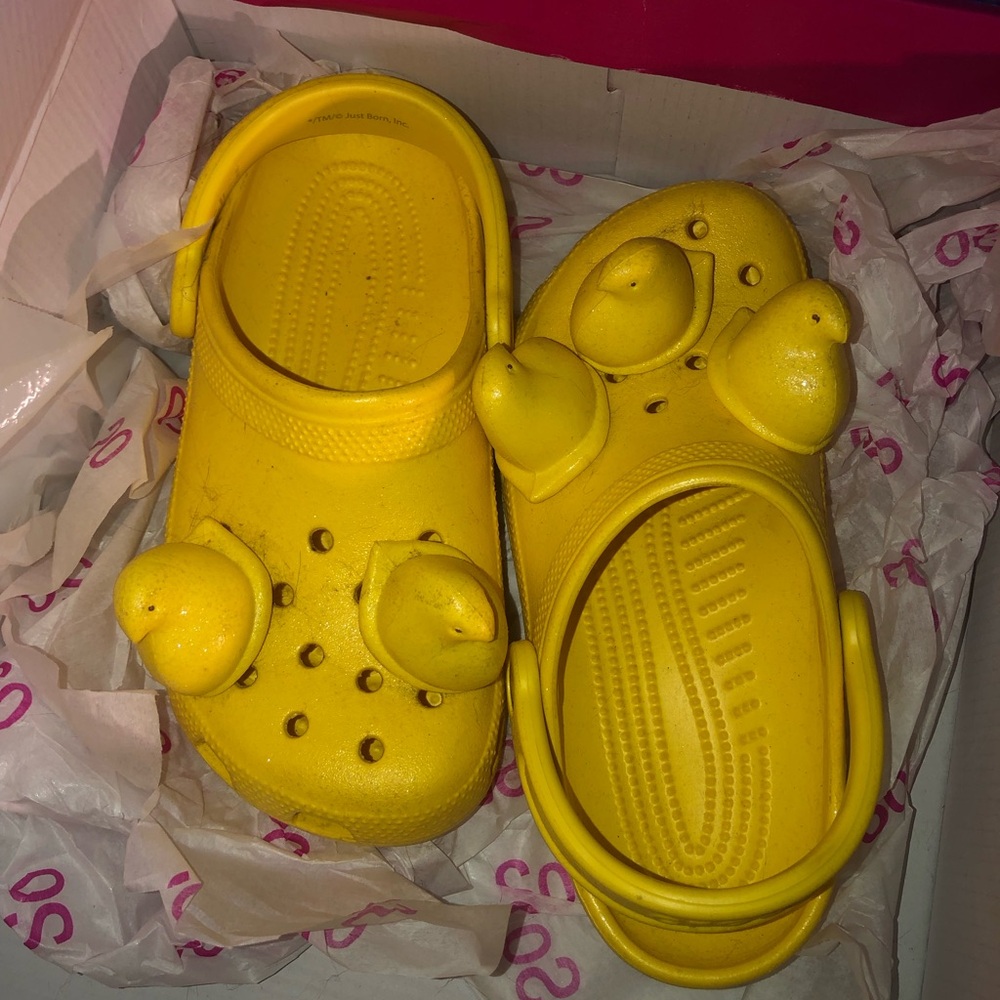 CROCS Yellow Chick Shoe Charms